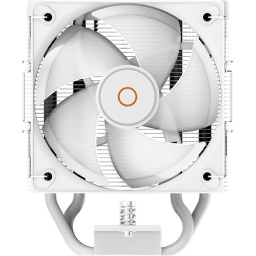 Кулер для процессора Ocypus Gaммa A40 WH ARGB Digital, 100мм ARGB FAN, Top Display Panel, 4 HEAT PIPES, 4-PIN PWM, 600-2400 RPM, 29.5DBA, HYDRO BEARING, LGA115X/1200/1700/18XX, AM4/AM5
