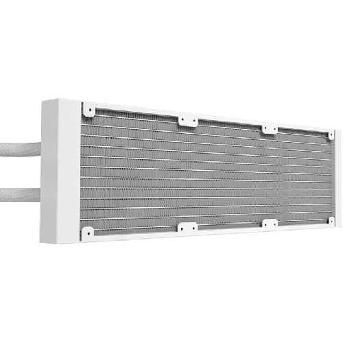 Система жидкостного охлаждения Water Cooling System Geometric Future Eskimo Pro 360 (240W, 360мм, ARGb, белый/Fans: 3x120мм, 80.81CFM, 34.2dBA, 2000RPM/Pump height 54мм, 3200RPM, Rad thickness 27мм/S: 1851, 1700, 1200, 115X, 2011, 2066, AM5, AM4)