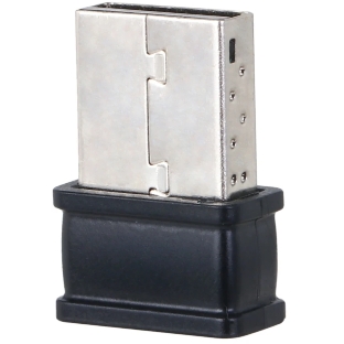 Сетевой адаптер Dahua DH-NC650/Wi-Fi 802.11a/b/g/n/2.4 ГГц до 200 Мбит.с + 5 ГГц до 433 Мбит.с/MU-MIMO/USB 2.0/черный (DH-NC650)