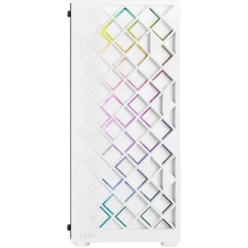 Компьютерный корпус Azza Spectra белый без БП ATX 7x120мм 2x140мм 2xUSB 2.0 1xUSB 3.0 audio bott PSU