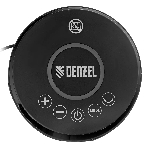 Тепловентилятор керамический Denzel DTFC-2000X, 1000/2000 Вт, 20 м2, 3 режима, пульт, Wi-Fi, термостат