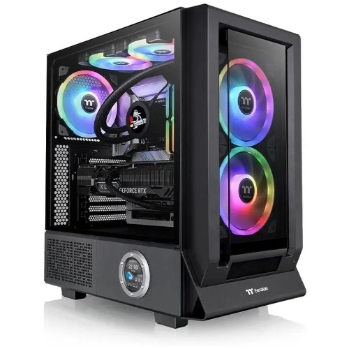 Компьютерный корпус Thermaltake Ceres 350 MX черный без БП E-ATX 2x140мм 2xUSB 3.0 audio bott PSU