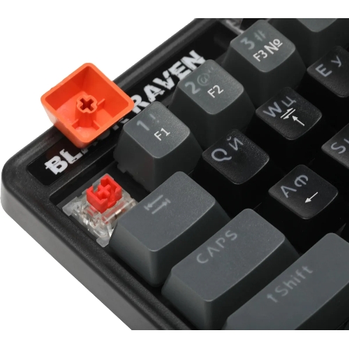 Клавиатура проводная Defender Black Raven GK-417, USB, черный