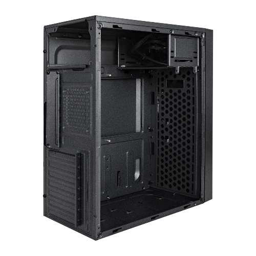 Компьютерный корпус Miditower ExeGate AA-440U-AA400 (ATX, AA400 8 см, 2*USB+1*USB 3.0, аудио, черный)