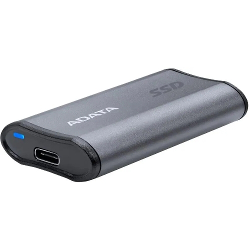 Внешний SSD ADATA Elite SE880, 4TB, USB 3.2 Gen 2x2 Type-C, R/W 2000/2000, серый