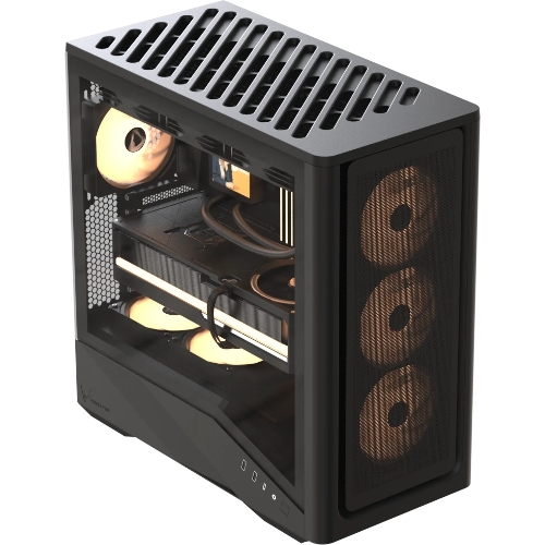 Компьютерный корпус Aerocool \ Formula V Line Air Power G9 DUO PA Black, ATX, TYPE-C*1, USB3.0*2, MESH/GLASS FRONT PANEL, FRONT 3x PERFORMANCE ARGB, REAR 1x PERFORMANCE ARGB