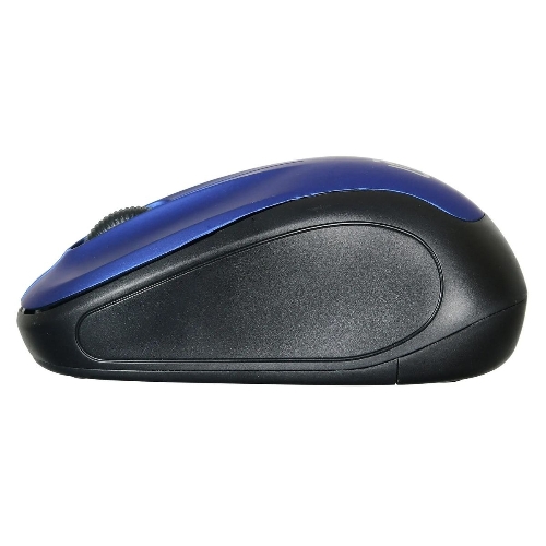 Мышь беспроводная Oklick 665MW черный/синий, 1000 dpi, радиоканал, USB, кнопки - 3
