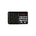 Радиоприемник PERFEO (PF_D0566) PALM, черный