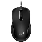 Мышь проводная Genius DX-101 черный, 1200 dpi, USB, кнопки - 3