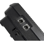 Телефон проводной Panasonic KX-TS2356RUB черный АОН,Caller ID,ЖКД,блокировка набора,выключение микрофона