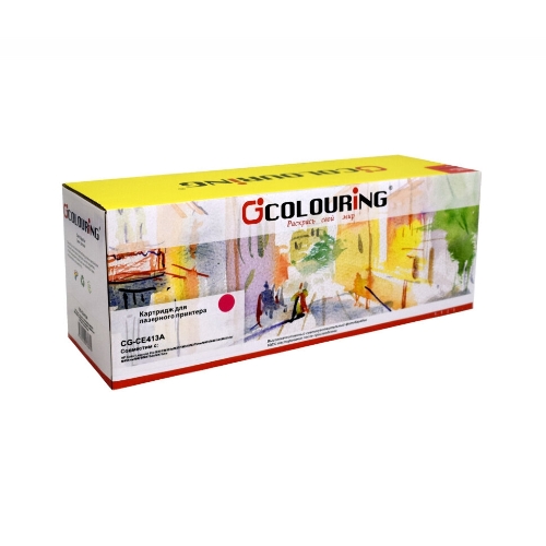 Картридж лазерный Colouring CG-CE413A (№305A) Magenta (2600 стр.) для HP Color LJ Pro M351/Pro MFP M475dn/M451dn/M451nw