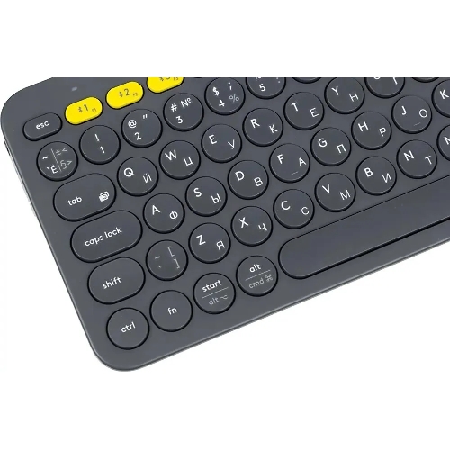 Клавиатура беспроводная Logitech K380, Bluetooth, темно-серый