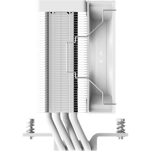 Кулер для процессора Ocypus Gaммa A40 WH ARGB Digital, 100мм ARGB FAN, Top Display Panel, 4 HEAT PIPES, 4-PIN PWM, 600-2400 RPM, 29.5DBA, HYDRO BEARING, LGA115X/1200/1700/18XX, AM4/AM5