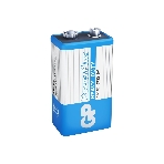 Солевая батарейка GP PowerPlus 9V Крона - 1 шт. в пленке