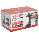 Отпариватель Delta LUX DE-3200P черный, 1500 Вт, 30 г/мин, 400 мл
