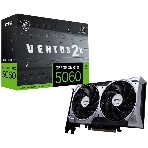 Видеокарта MSI PCI-E 5.0 RTX 5060 8G VENTUS 2X NVIDIA GeForce RTX 5060 8Gb 256bit GDDR7 2497/28000 HDMIx1 DPx3 HDCP Ret