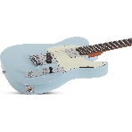 Электрогитара SCHECTER NICK JOHNSTON PT A.FROST - электрогитара 6-струнная. 22 лада, корпус: ольха, гриф: запеченый клен, накладка: черное дерево, на болтах, звукосниматели: Schecter Diamond Nick Johnston Single Coil и Diamond PT-S, громкость/тон (Push-P