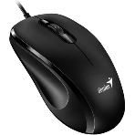 Мышь проводная Genius DX-101 черный, 1200 dpi, USB, кнопки - 3