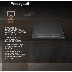 Индукционная варочная панель стеклокерамическая Weissgauff HI 644 Flex Premium