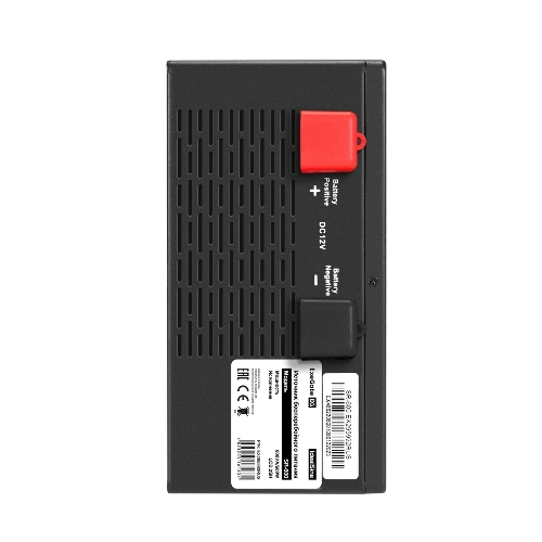 Комплект Источник бесперебойного питания EX295992RUS + батарея 45Aч EX285666RUS 1шт (инвертор, синус, для котла, PF=1, настенный) ExeGate IdealSine SR-600.LCD.2SH <600VA/600W, чистая синусоида, цветной LCD-дисплей, 2*Schuko, крепление настенное, черный> + батарея ExeGate HRL 12-45 (12В, 45А·ч) 1шт