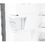 Холодильник Hitachi R-W660PUC7 GGR серый двухкамерный 396/144л морозилка сверху No Frost, Side by Side