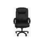 Кресло Chairman 410 черный, ткань, 120 кг, механизм качания