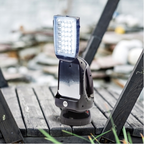 Фонарь светодиодный ЭРА Трофи TSP12 кемпинговый походный ударопрочный, 150 LED, 2 режима, встроенный светильник