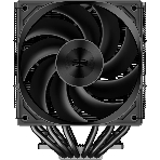 Кулер для процессора PCCooler RZ620 BK (260W, 4-pin PWM, 157.5мм, Al/Cu, 6x6мм, 1x120мм, 86.73CFM, 32dBA, 2200RPM, S: 1851/1700/1200/115X, AM5/AM4, черный)