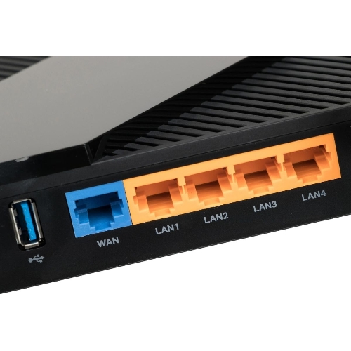 Роутер беспроводной TP-Link Archer AX55 AX3000 10/100/1000BASE-TX черный