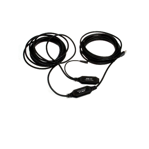 Кабель-адаптер USB3.0-repeater, удлинительный активный Am-->Af 10м VCOM