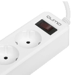 Сетевой фильтр QUMO Power Bar 5SP4U (P-0005), белый
