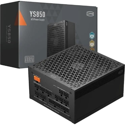 Блок питания PCCooler P5-YS850-G1F, 850Вт, 80 PLUS Gold, 135мм, модульный, черный