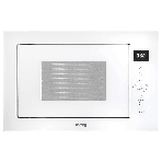 Встраиваемая микроволновая печь Korting KMI 825 TGW белый, 25 л, 900 Вт, переключатели - сенсор
