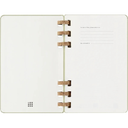 Еженедельник Moleskine ACADEMIC SPIRAL DHSPK5212AMWH3 Large 150х210 мм 200 стр. кремовые страницы спираль киви