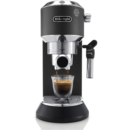 Кофеваркa рожковая DeLonghi EC 685 BK черный, исп. кофе - молотый/чалды, 1.1 л, 1350 Вт, 15 бар