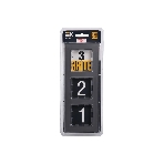 Рамка 3-местная IEK BRITE РУ-3-2-БрСе стекло серый