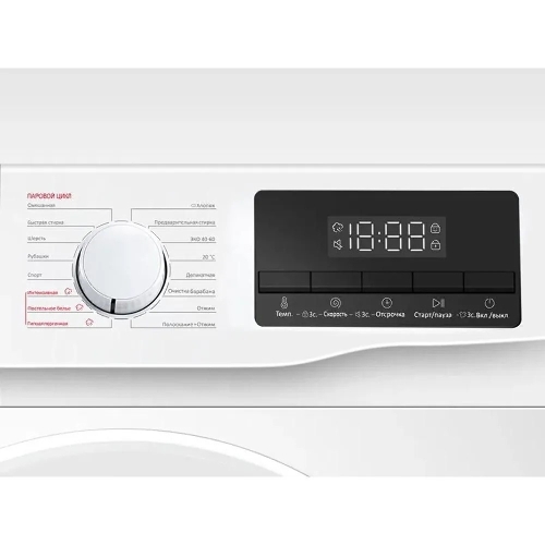 Стиральная машина TCL F6 BLDC TWOP-609W14W белая, загрузка фронтальная 9кг, 1400 об/мин., класс: A+++