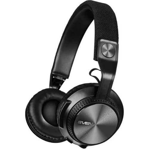 Беспроводные/проводные наушники Sven AP-B630MV черный, полноразмерные, Bluetooth + Jack 3.5 мм, складная конструкция, до 15 ч