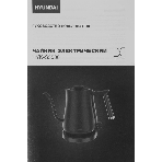 Чайник электрический Hyundai HYK-S5500 0.7 л, 1000 Вт, черный