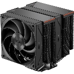 Кулер для процессора PCCooler RZ620 BK (260W, 4-pin PWM, 157.5мм, Al/Cu, 6x6мм, 1x120мм, 86.73CFM, 32dBA, 2200RPM, S: 1851/1700/1200/115X, AM5/AM4, черный)