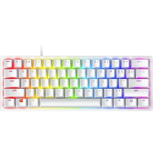 Клавиатура Razer Huntsman Mini проводная, USB, белый