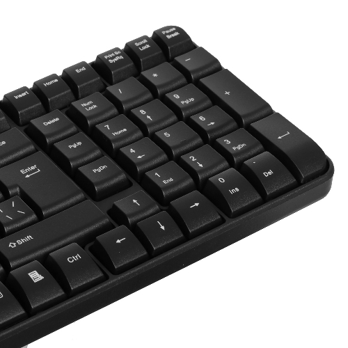 Комплект клавиатура+мышь Rapoo X1800S беспроводной, USB, 1000 DPI, чёрный