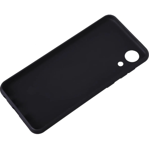 Чехол (клип-кейс) BoraSCO Silicone Case для Samsung Galaxy A03 Core черный (матовый)