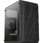 Компьютерный корпус Aerocool/Formula CS-107 черный без БП mATX 1x120мм 1xUSB 2.0 1xUSB 3.0 audio