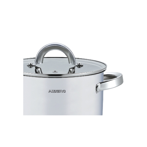Кастрюля ALBERG AL-2130 с крышкой 7,6 л