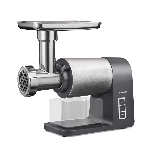 Мясорубка электрическая Centek CT-1607 серый, 3000 Вт, 3.0 кг/мин, реверс, металлический лоток, насадки - 5