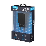Сетевое зарядное устройство Maxvi SFC-125PD Type-C 3А 25W PD QC3.0 черный