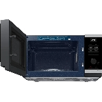 Микроволновая печь Samsung MS23DG4504ATBW нержавеющая сталь/черный, 23 л, 800 Вт, переключатели - сенсор, поворотный механизм