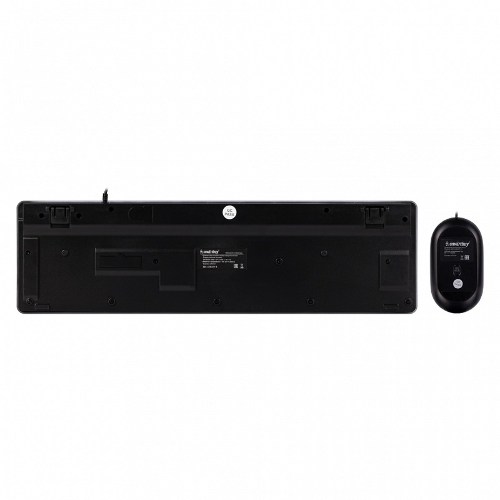 Комплект клавиатура+мышь Smartbuy ONE 328327AG беспроводной, USB, 1600 DPI, чёрный