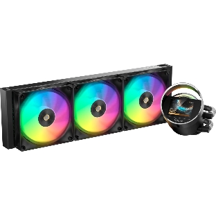 Система охлаждения Ocypus Sigma L36 BK ARGB, 360мм, LCD Pump 2.4